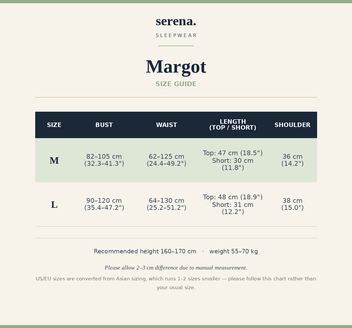 Margot Cooling Pajama Set