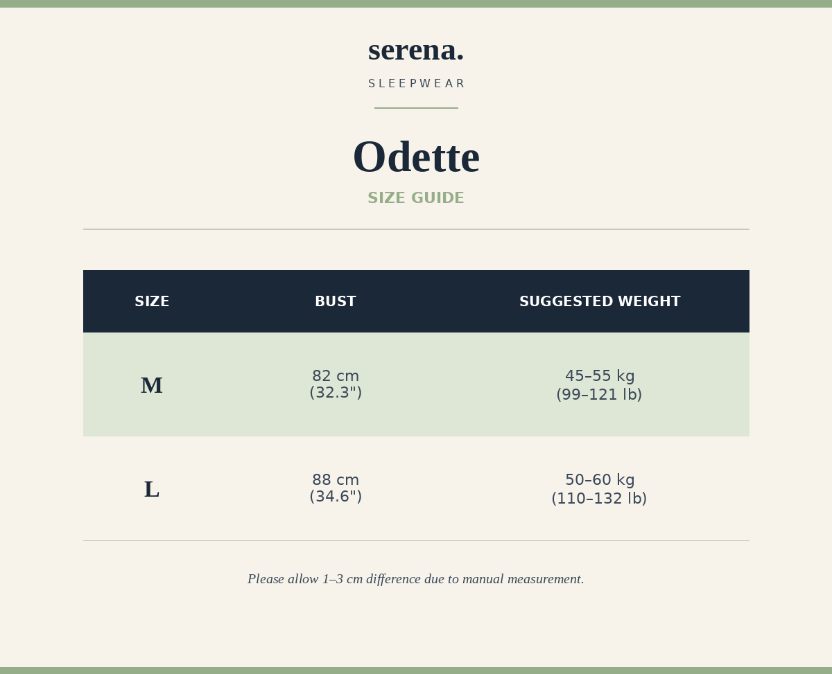 Odette Cooling Pajama Set